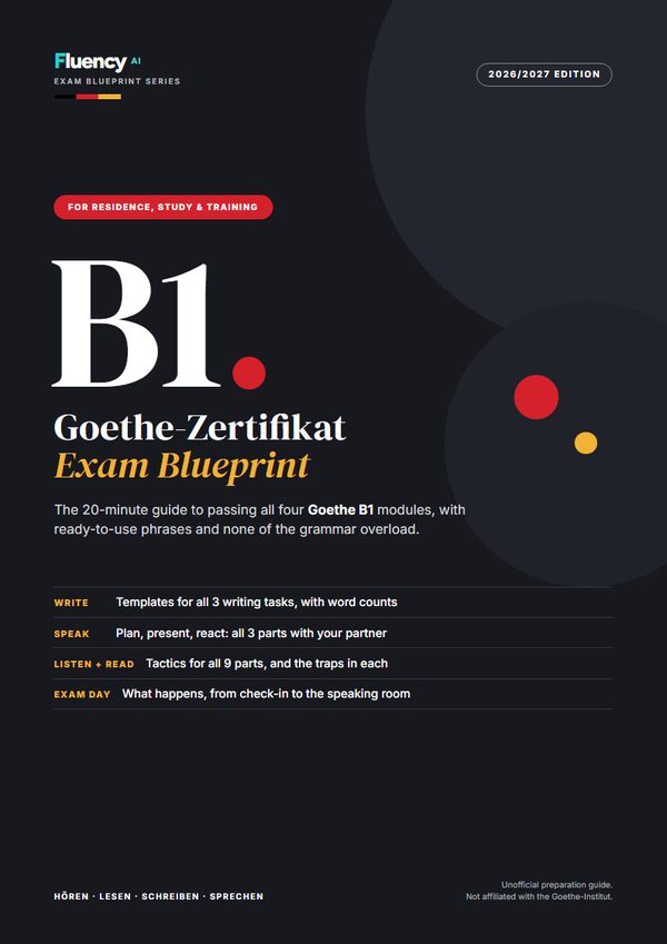 Goethe-Zertifikat B1 cover