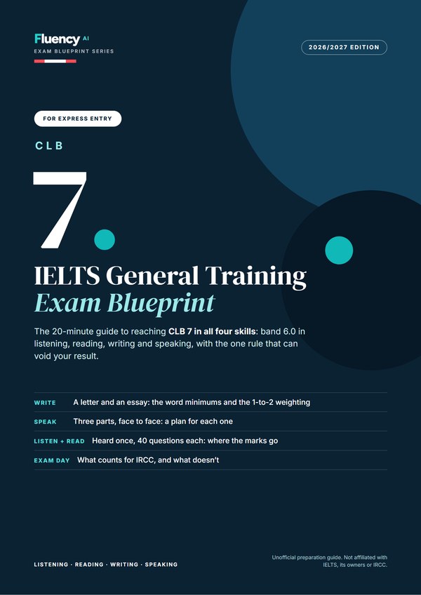 IELTS General Training CLB 7 cover