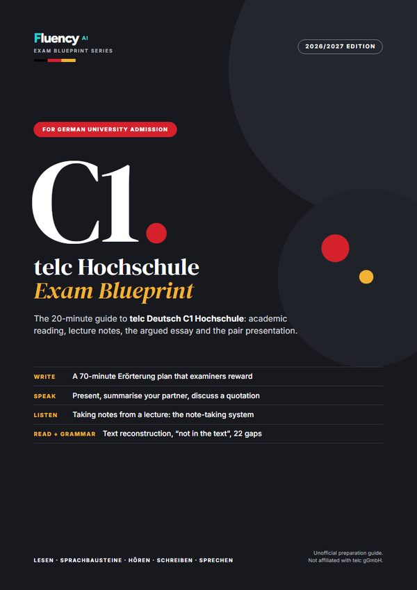 telc Deutsch C1 cover